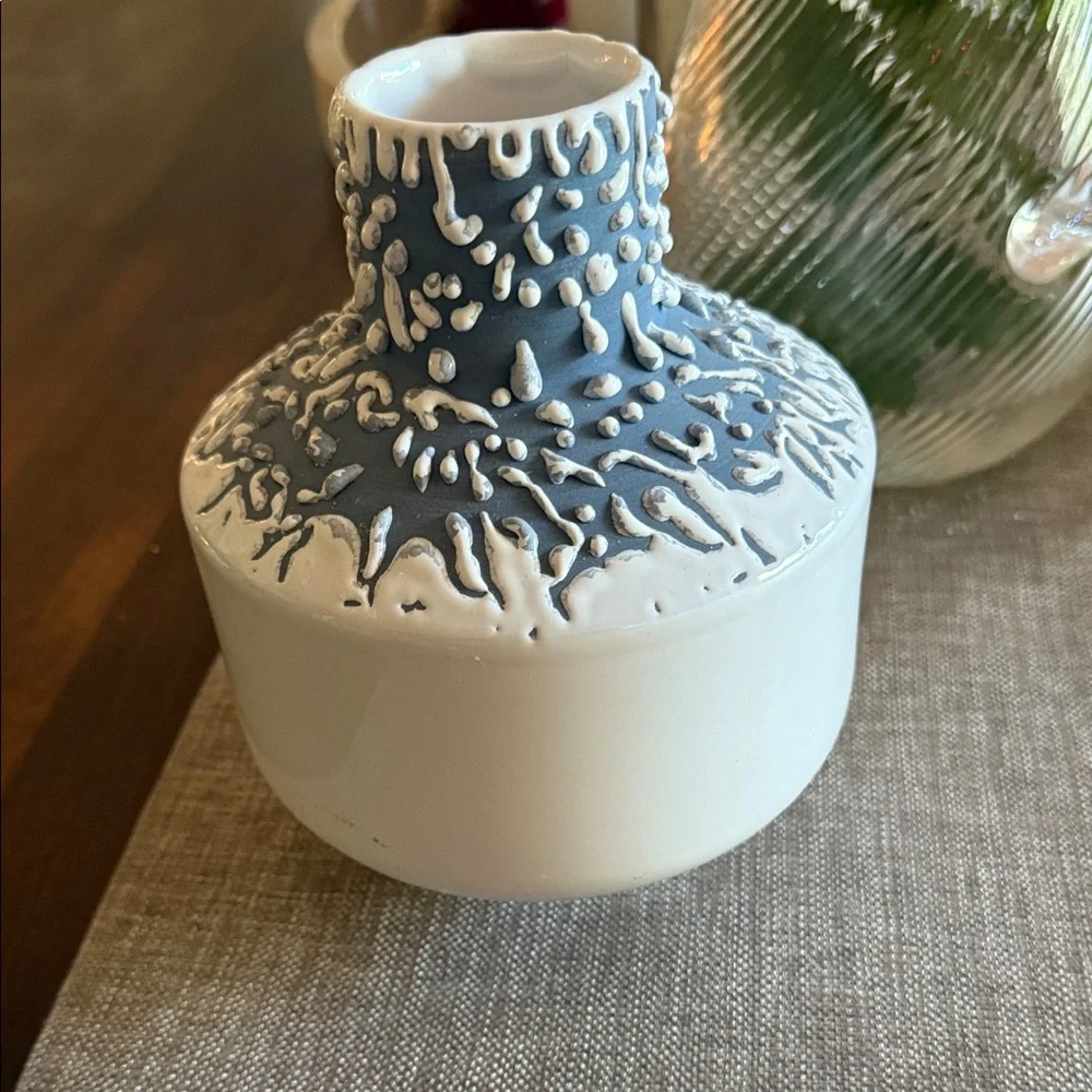 Crate and Barrel ceramic vase
